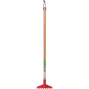 RATEAU Râteau Enfant Plastique Rouge - Spear - 50261 - Outil de jardinage - Léger et pratique