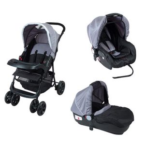poussette combiné trio leclerc