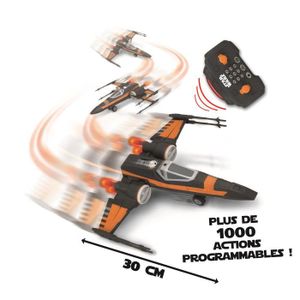 VEHICULE RADIOCOMMANDE Vaisseau miniature X-Wing radiocommandé Star Wars 30 cm - Giochi Preziosi