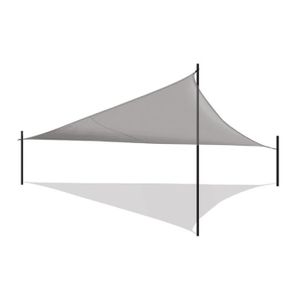 VOILE D'OMBRAGE Toile d'ombrage triangulaire + Sac, auvent impermé