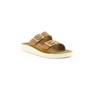 mules camel femme