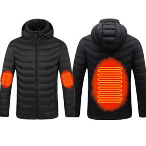 Meichang Vestes Chauffantes Pour Femmes Avec 9 Zones De Chauffage (Sans Batterie), Manteau