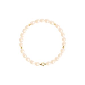 Bracelet Argent Avec Perles De Culture D'eau Douce Roses - Marque Rosemimosa, Or Filled, Neuf Avec étiquettes