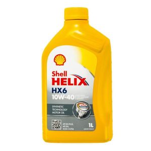HUILE MOTEUR 1 Litre Original Shell Helix HX6 10W40 Huile 55003