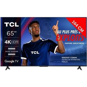 Téléviseur LED TCL TV LED 4K 164 cm 65V6B