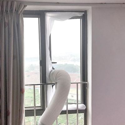 Tuyau Climatiseur Mobile 3m – Flexible PVC Aluminium Ignifuge, Évacuation Sèche-Linge Et Ventilation, Diamètre 100mm