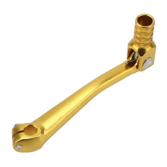 Levier De Changement De Vitesse Pliant CNC Or - Pour Pit Dirt Bike 50cc 110cc 125cc 140cc