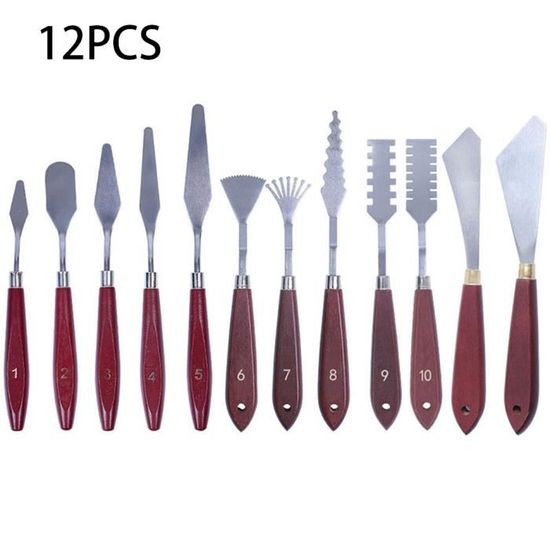 Kichvoe 1ensemble Set De Couteau Et Spatule à Gâteau Acier