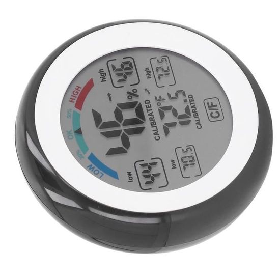 Thermomètre Décoratif D'extérieur Facile à Lire - Pour Jardin, Cour, Balcon - Forme Oiseau