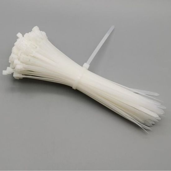 Lot De 10 Menottes Flexibles En Nylon Jetables Avec Fermeture éclair - Résistantes Aux UV Et à La Chaleur - Résistance à La Traction De 113,4 Kg - Noir