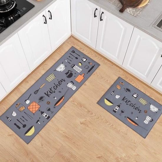 2 Pièces Porte Ustensiles Cuisine,Support Ustensiles Cuisine Avec 6 Crochets,sans Perçage