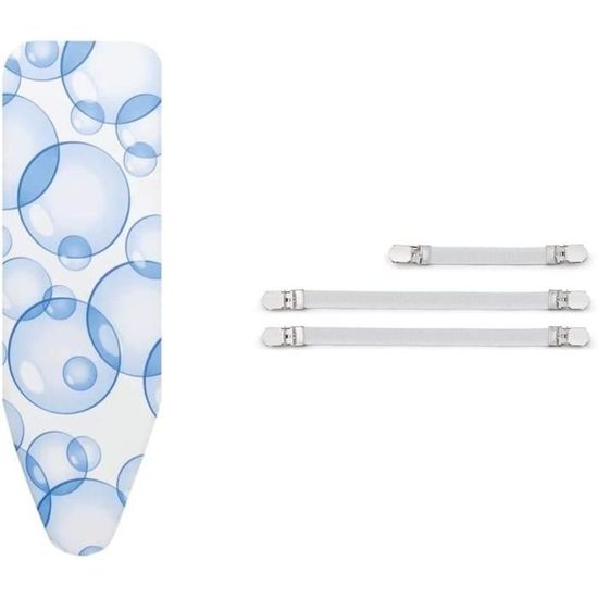 Housse Pour Table à Repasser C, 124 X 45 Cm - Coton, Mousse 4 Mm Feutre