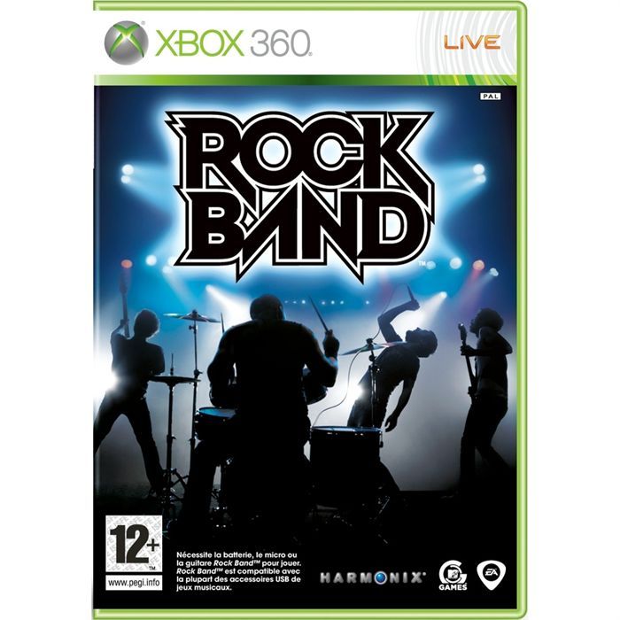 Rock Band Sur Xbox 360 - NEUF Sous Blister - Jeu De Rythme