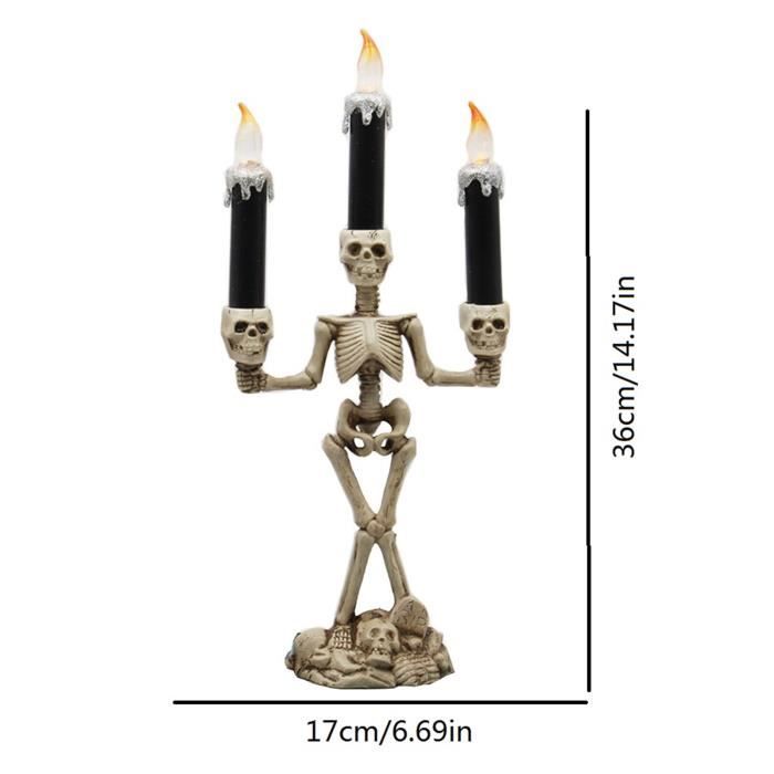 ZHUMCCY Mains Squelettes Lumineuses Halloween