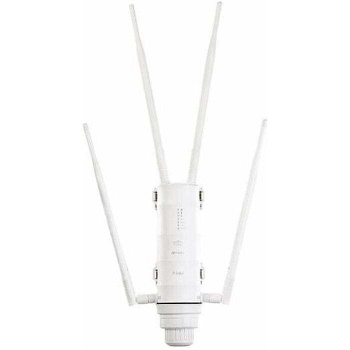Répéteur Wi-Fi d'extérieur 1200 Mb/s, pour réseaux 2.4 et 5 GHz : WLR-1200  - Cdiscount Informatique