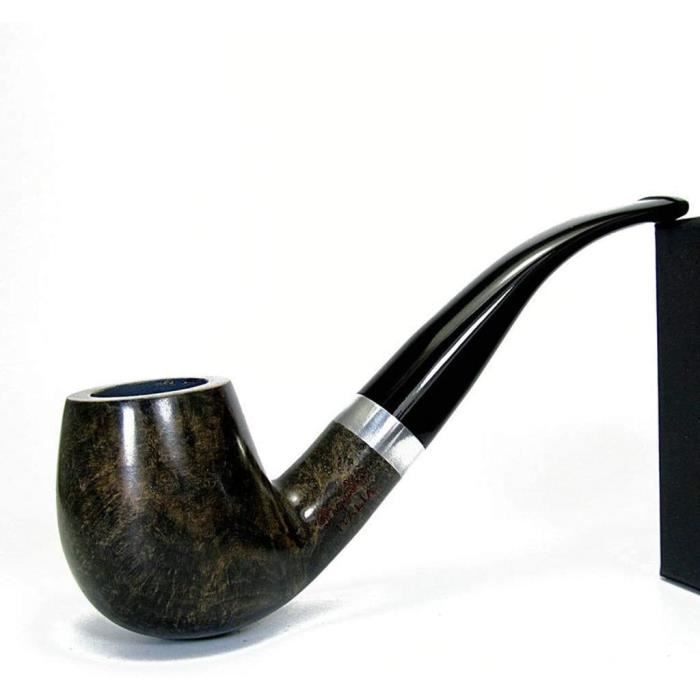 Accessoires pour instruments à vent en cuivre Lyyy Briar Tuyau De Tabac en Bois pour Hommes Vintage Portable Filtre De T 12014