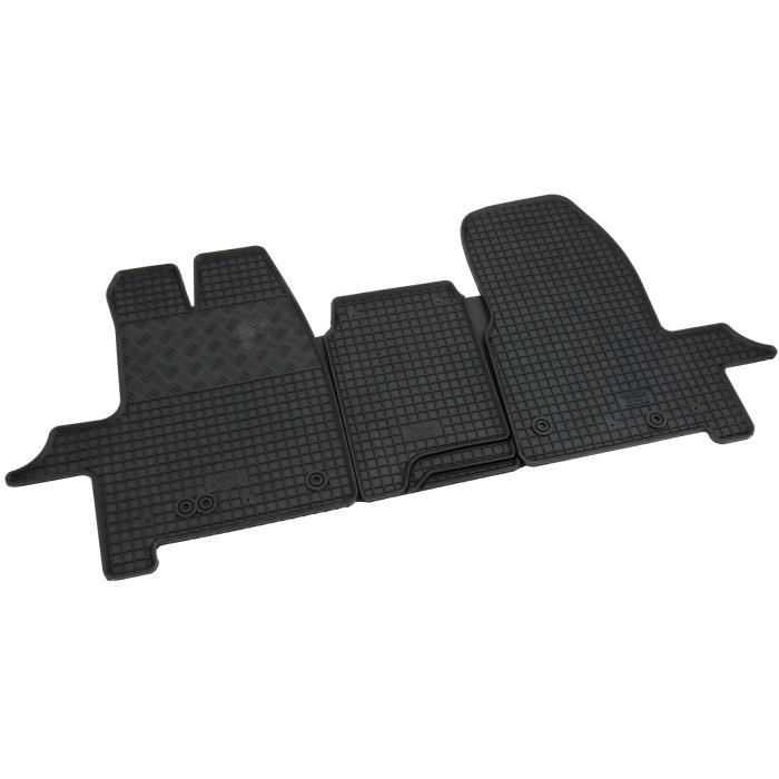 Tapis de sol en caoutchouc tapis en caoutchouc ford transit tourneo personnalisés tapis en caoutchouc tapis