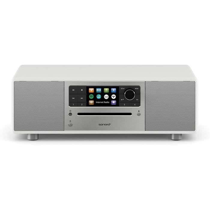 Chaînes Hi-Fi sonoro Prestige Chaîne Hi-FI (Radio FM-Dab+-Internet, Lecteur CD, AUX, Bluetooth, Deezer, Spotify, Amazon 7767