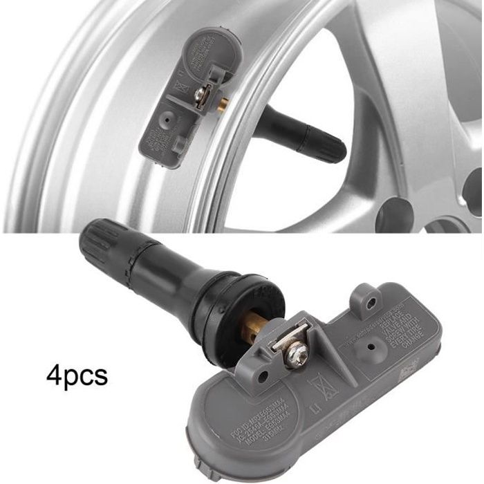 4pcs Capteur de Surveillance de Pression des Pneus Voiture TPMS 12768826 Convient pour Buick Cascada-LAT