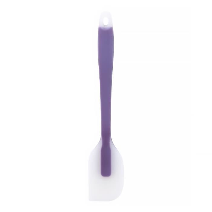 Poche à douille,Outils de cuisson spatule translucide Mini spatule en Silicone spatule de cuisson crème résistant à - Type purple