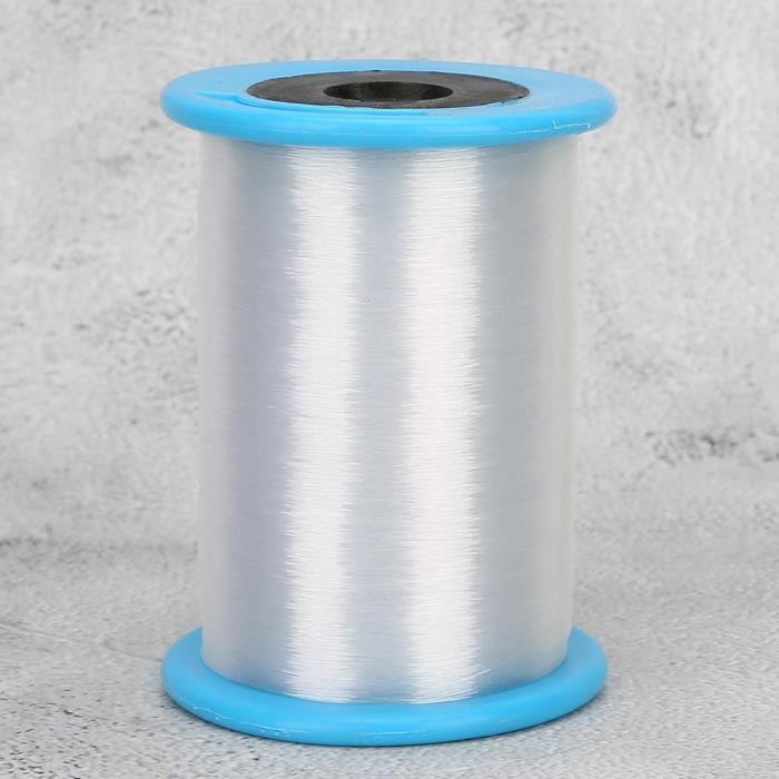 ARAMOX Fil de perles de bijoux Fil de Pêche Transparent Ligne de Bijoux Perles Bricolage Faisant Manuelle Corde de Tissage(0,25 mm