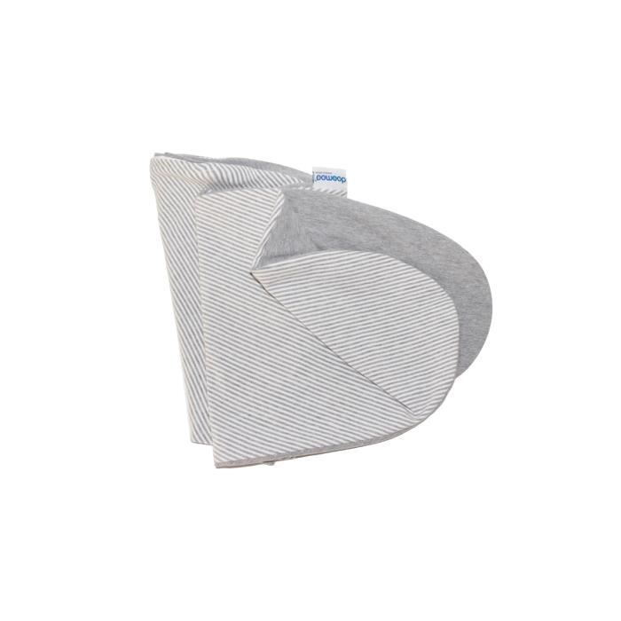 Babymoov Housse de coussin maternité doomoo Classic Grey - Certifié Oeko-tex