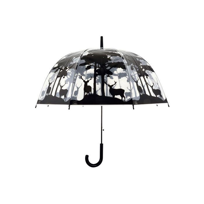 Parapluie transparent forêt Noir