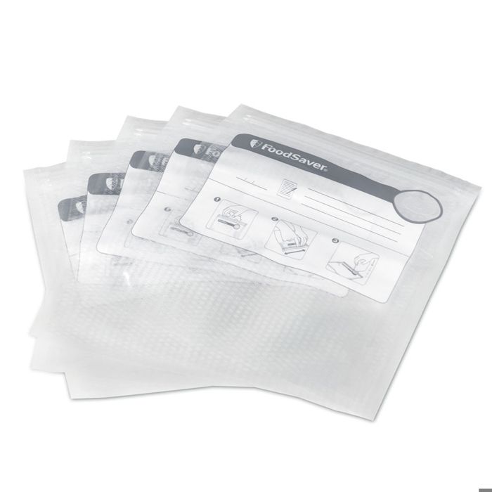 Foodsaver - lot de 26 sacs 0.95l avec fermeture zip à glissière - fvb015x