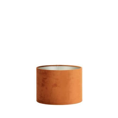 Abat-jour cylindre 30-30-21 cm VELOURS terra, Light & Living '