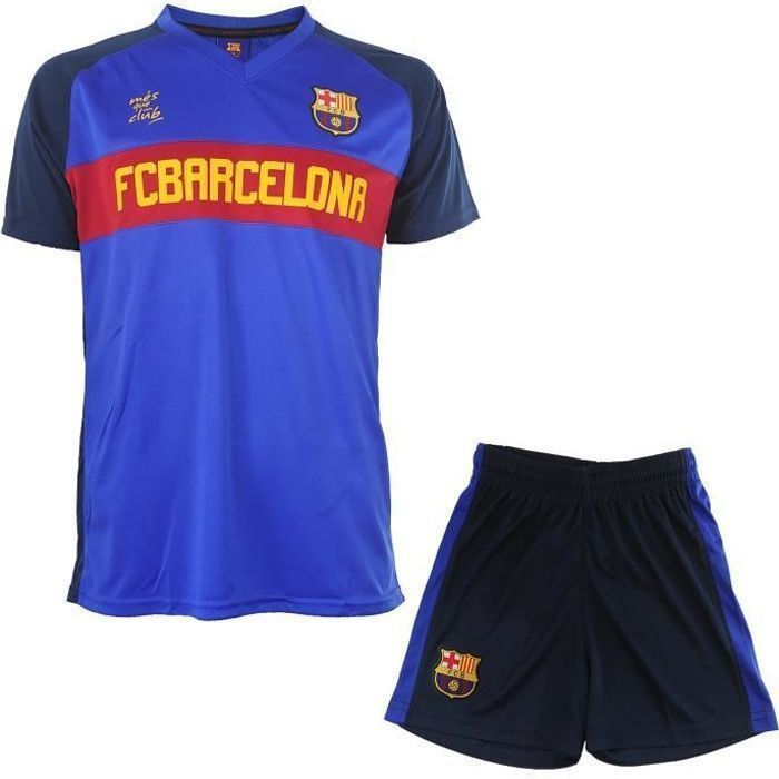 Ensemble Maillot + short Barça - Collection officielle FC BARCELONE