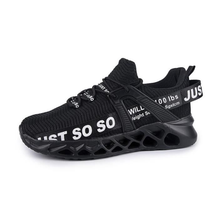 36-48 baskets hommes femmes-Noir