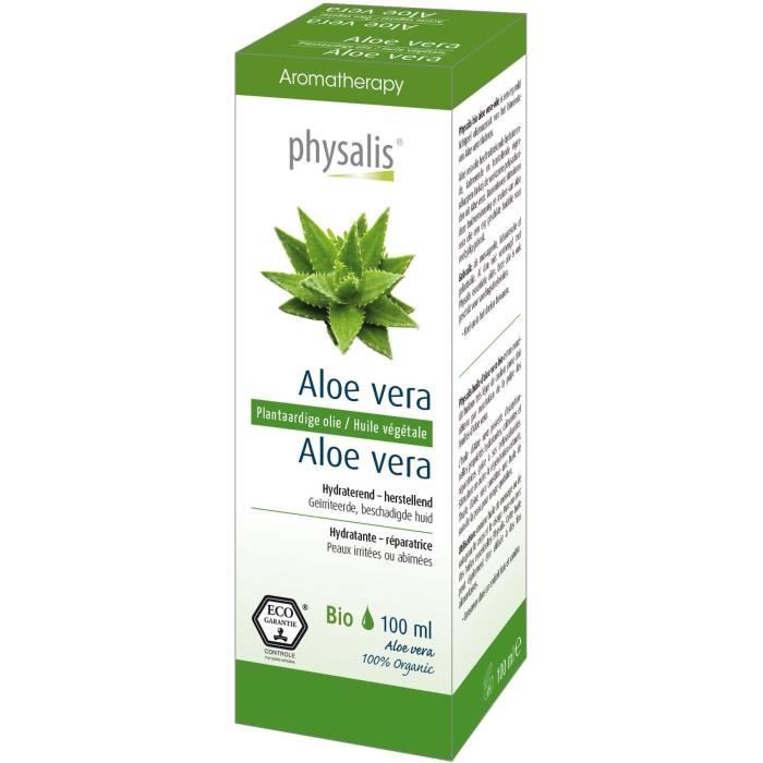 Physalis huile végétale Aloe vera 100 ml Bio