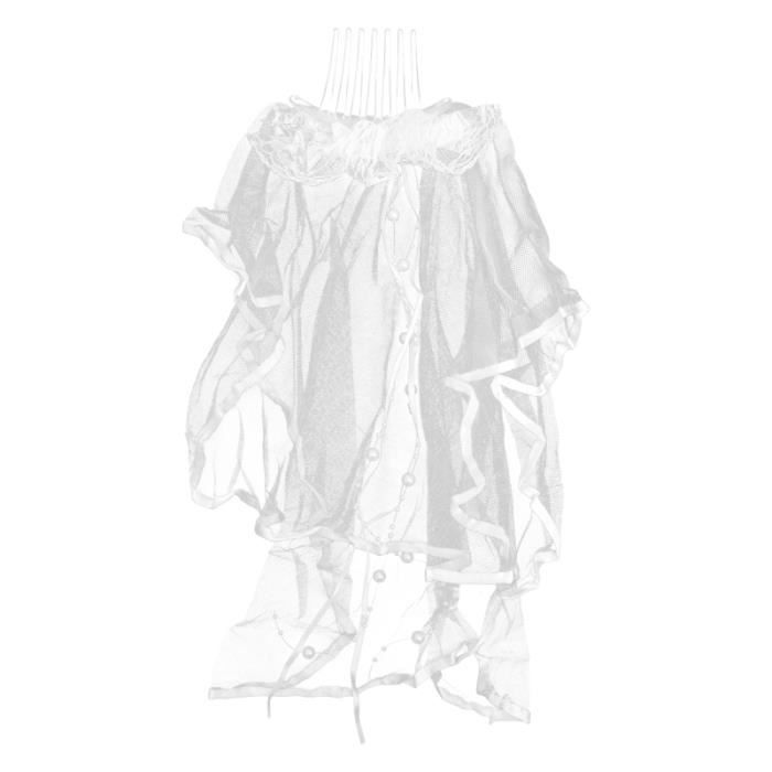 Fleur enfants filles voile Pure dentelle Bowknot mariage fil Floral couronne BANDEAU - SERRE-TETE - HEADBAND - HAIRBAND