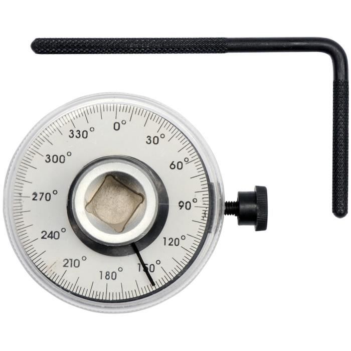 YATO Jauge d'angle de couple 1/2- 360°