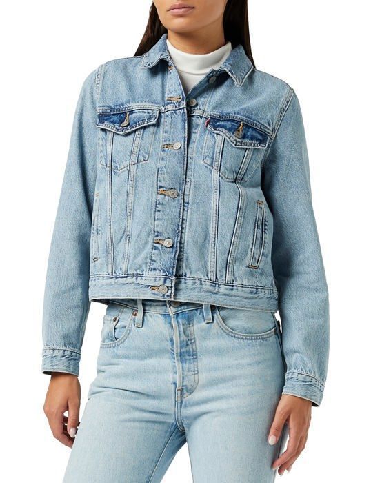 Blouson perfecto bomber Levi s 29945 0100 Original Trucker Veste en jean Femme Bleu Cdiscount Pret a Porter
