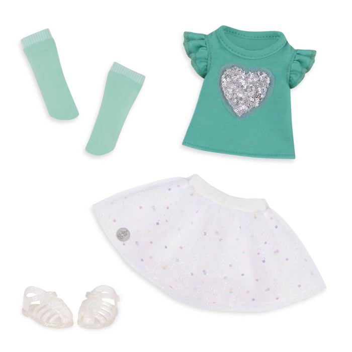 Bayer Design 84613AA Robe De Poupée, Vêtement Pour Poupon 40-46cm, Combinasion De Ski Pour Poupon, Accessoire