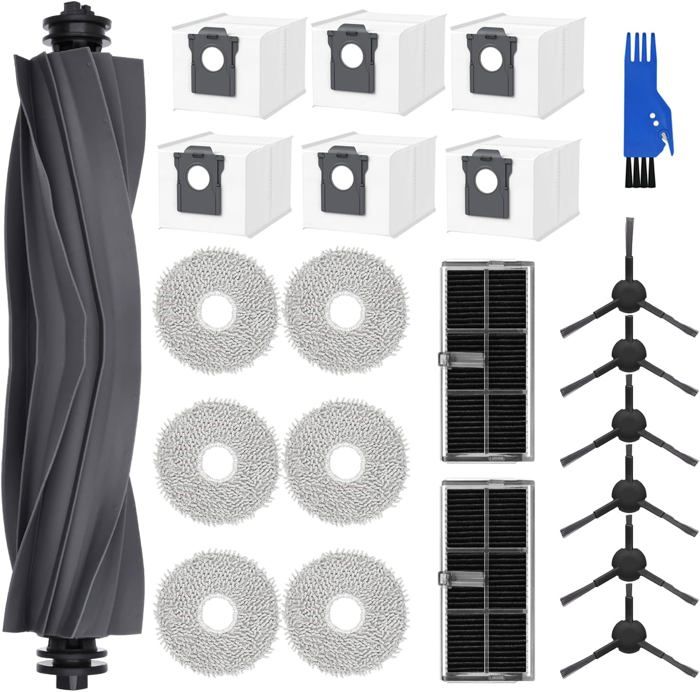 FACULX Kit De Pièces De Rechange Pour Aspirateur Redkey R10, Brosses