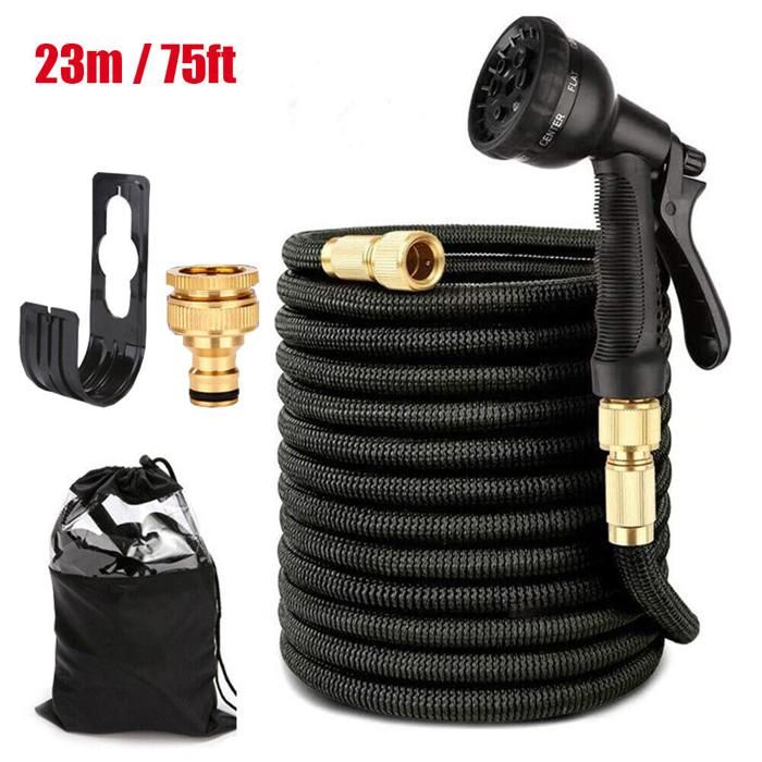 Tuyau D'Arrosage Extensible Jusqu'À 30 M Tuyau D'Arrosage Avec Pistolet Tuyau D'Arrosage Extensible Jusqu'À 30 M Tuyau D'Arrosage Avec Pistolet