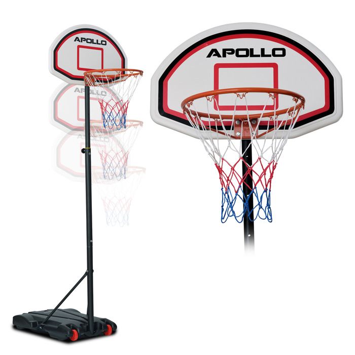 Panier De Basket Avec Support Et Roulettes - Hauteur Réglable Du Panie De 255 A 210 Cm Panier De Basket Avec Support Et Roulettes - Hauteur Réglable Du Panie De 255 A 210 Cm