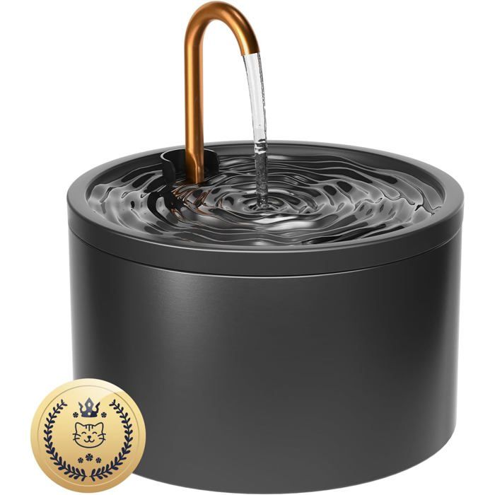 Comparer les prix de Fontaine À Eau En Céramique Pour Chat Distributeur DEau De 21 L Fontaine Silencieuse Pour Animaux Abreuvoir Pour Plusie[FON50]