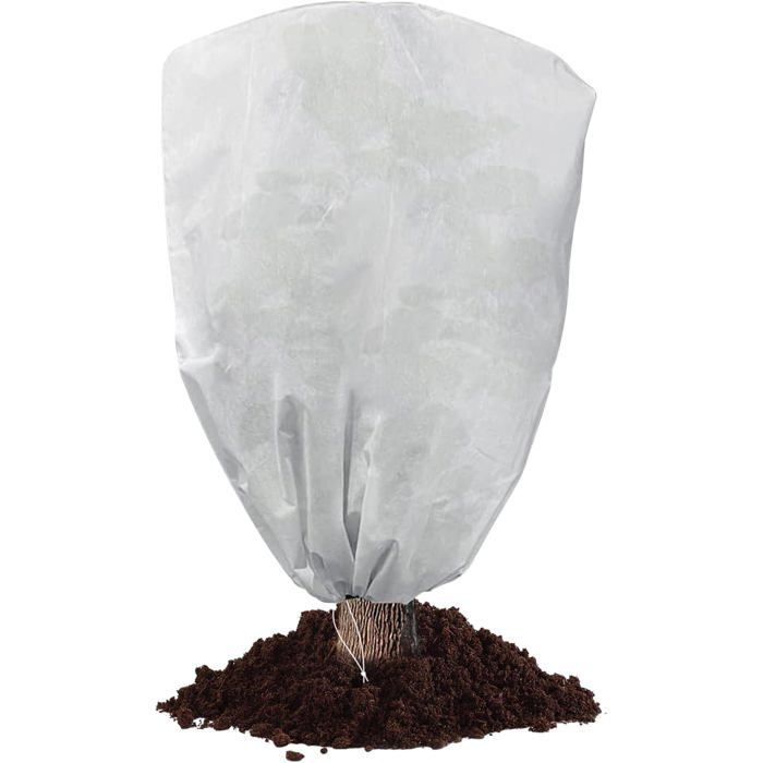 Housses Anti-gel Pour Plantes – Lot De 4, 80x120 Cm, Avec Fermeture éclair, Pour Protéger Tes Plantes En Hiver - 4