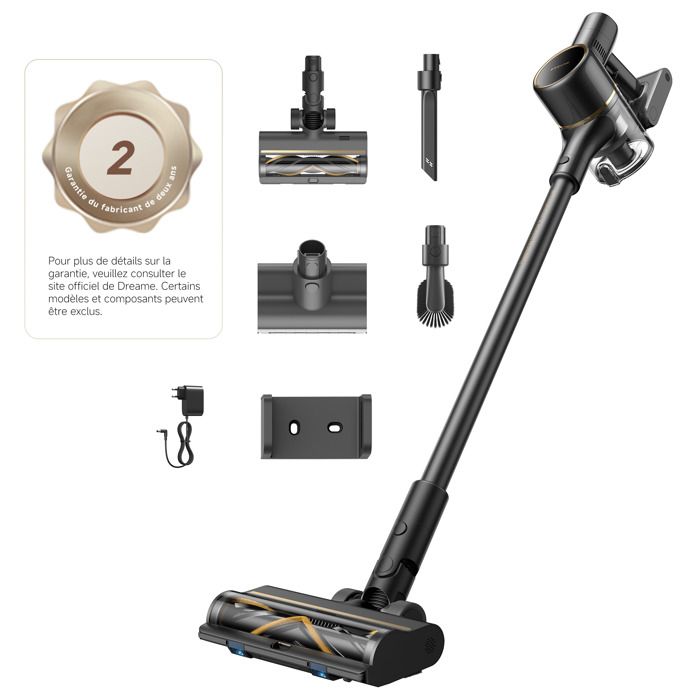 Aspirateur Balais sans Fil Dreame R20 SE-A 20 000PA 150AW 90min Écran LED Compartiment à Poussière de 06L Filtre à 5 Couches