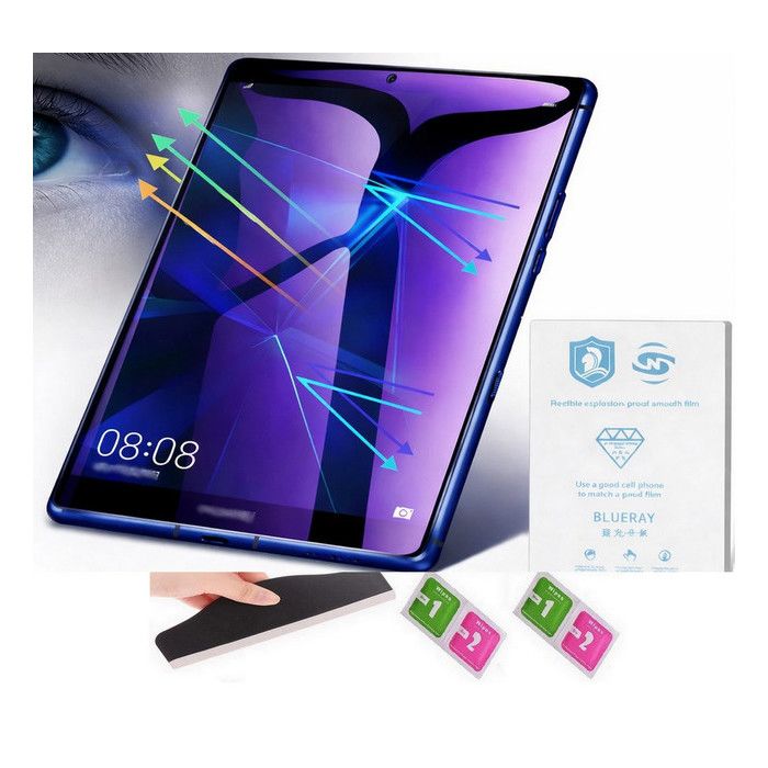 Film Protecteur Hydrogel Mat Pour Lenovo Tab P12 12.7" - Sensation Papier, Compatible S-Pen - Anti-reflet Et Anti-traces