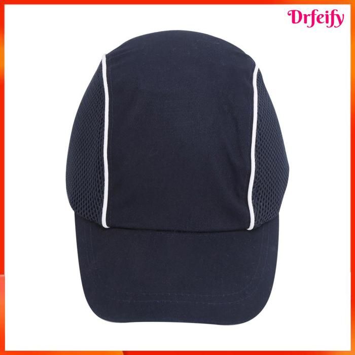 Akozon casquette anti-chocs Casque de sécurité Casquette Anti-choc Légère et Respirante en ABS avec Bande sport randonnee