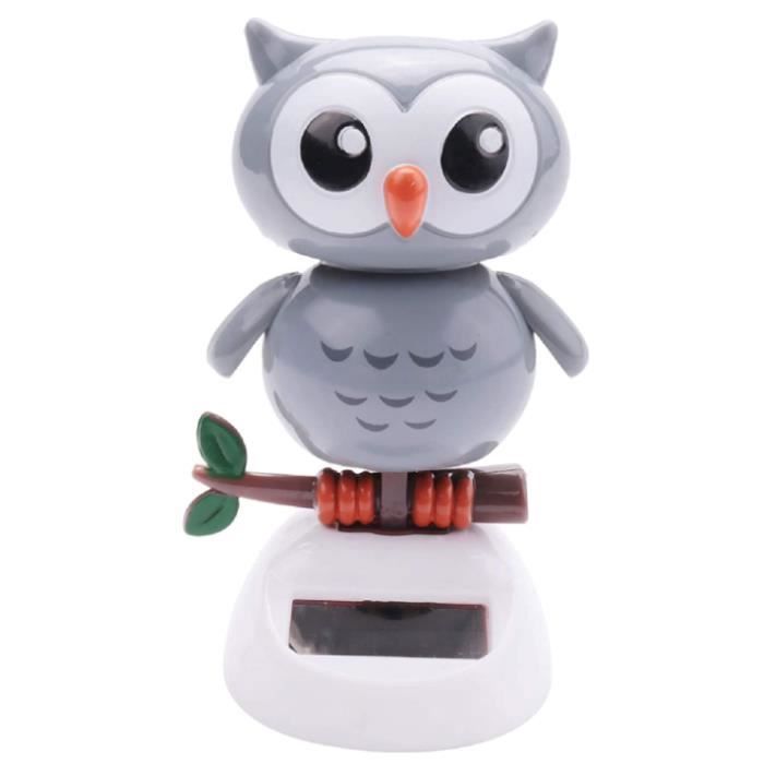 Figurine Chouette Hibou se Balance a lenergie Solaire Type balancier Voiture terrasse Jardin Jouet decorat DECORATION ARTIFICIELLE
