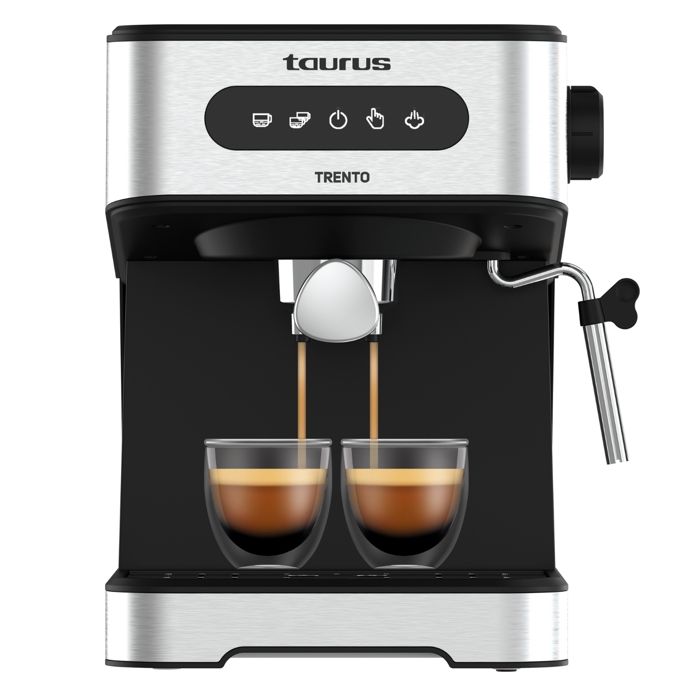 Cafetières Expresso Taurus Trento 920649000 – 1,5 L, 20 Bars, Semi-Automatique