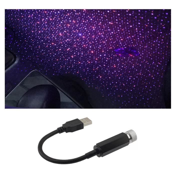 Lampe de Nuit USB - Atmosphere Lights - Projecteur Étoiles - Rechargeable - LED - Design Contemporain OBJETS LUMINEUX D INTERIEUR