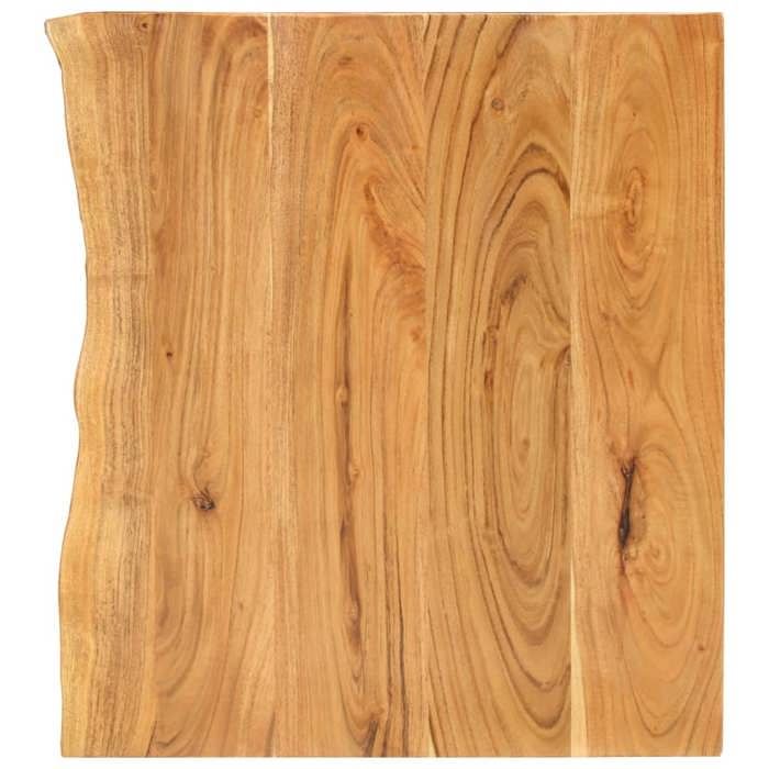 Dessus de meuble-lavabo de salle de bain Acacia - vidaXL - meuble sous-vasque - 58 x 52 x 25 cm min49x2766