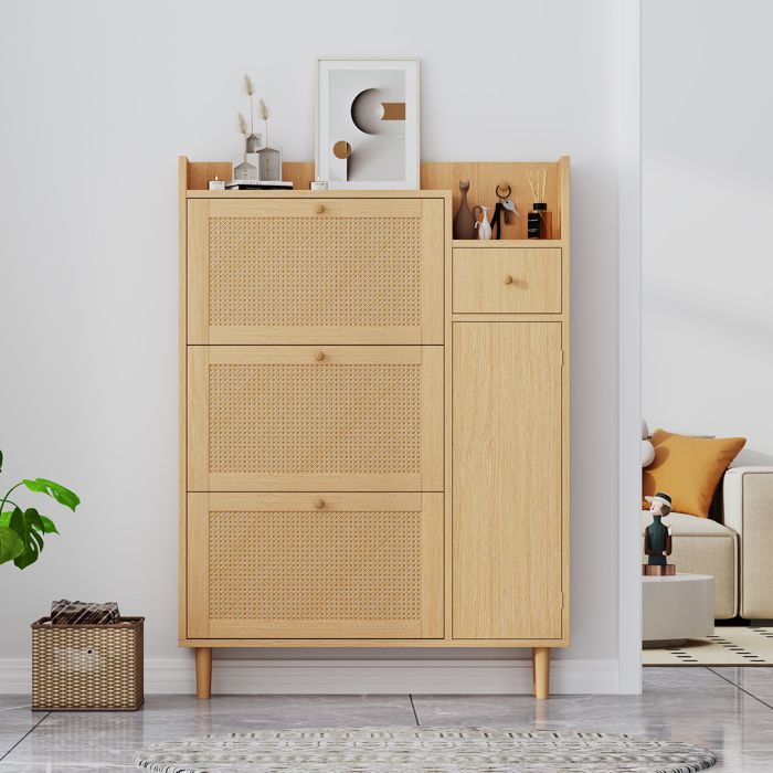Design solide et sécurisé armoire en bois idéal pour maison salon chambre décoration intérieure