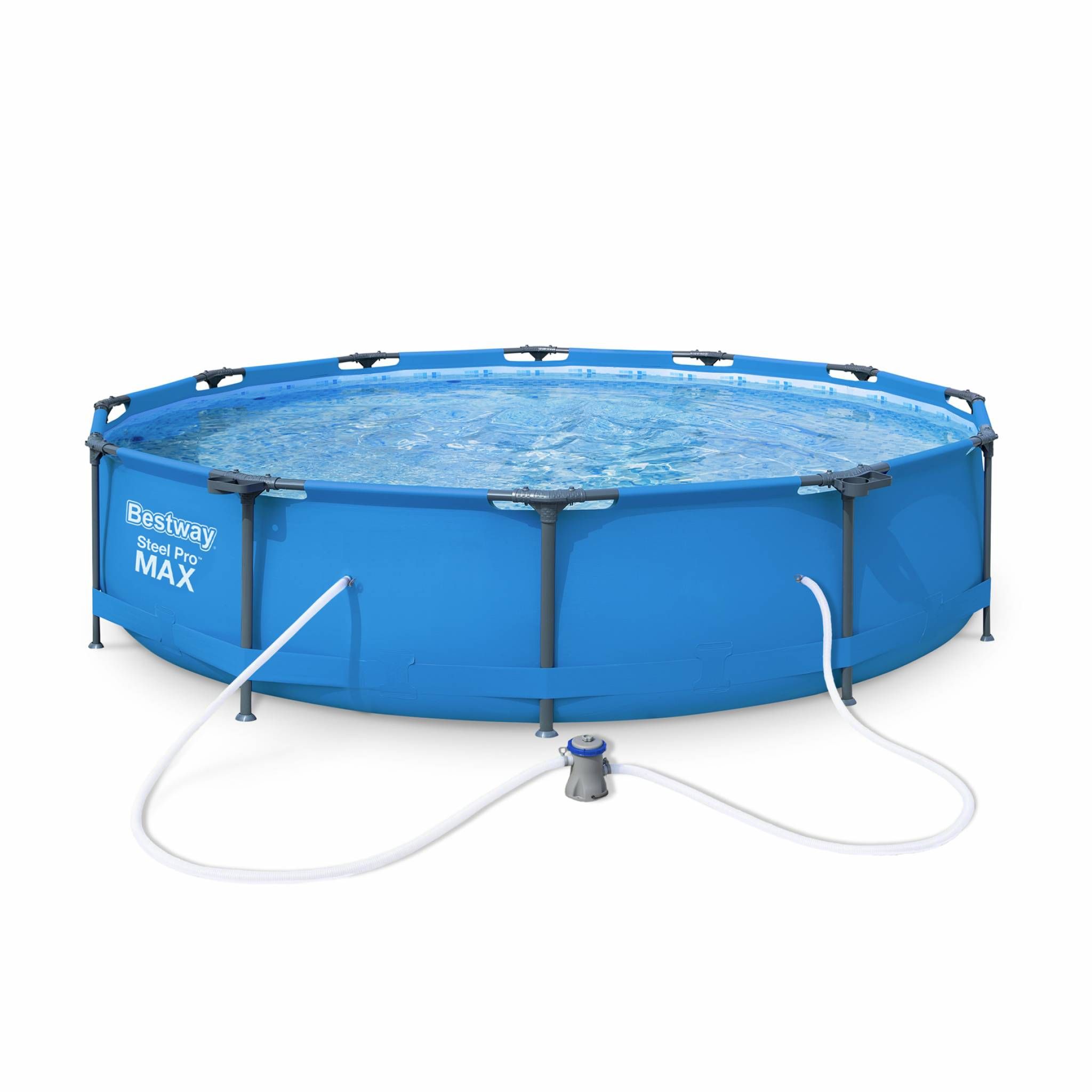 Piscine Tubulaire Bestway Opalite 10 5m Bleue Piscine Ronde O3 6m Avec Pompe De Filtration Piscine Hors Sol Armature Acier Achat Vente Piscine Piscine Tubulaire Bestway Cdiscount